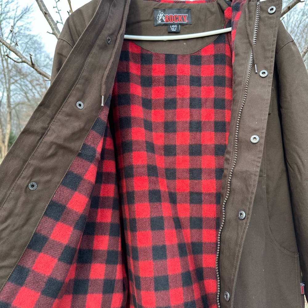 Rocky Hooded Ranch Coat Brand New - Picture 2 of 10